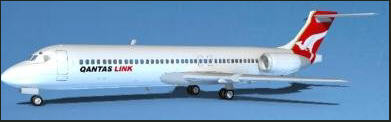 Boeing 717 Qantas Link 3D Model